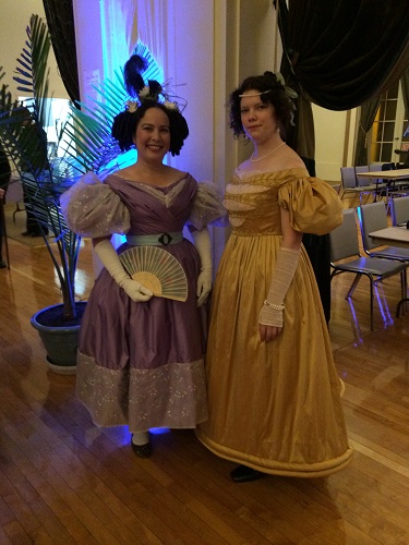 1830s Reproduction Romantic Era Dresses.