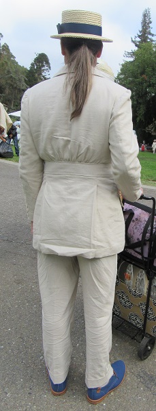 1920s Reproduction Linen Suit. 