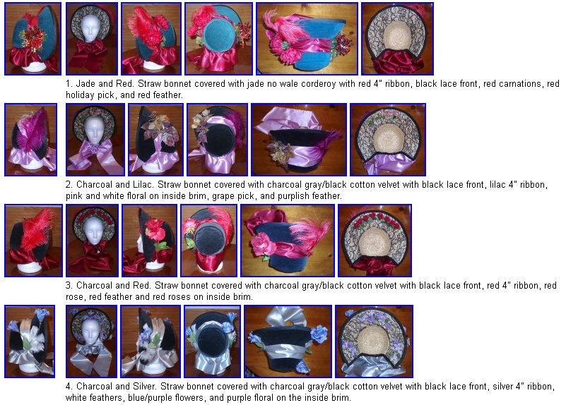 Straw bonnets for sale